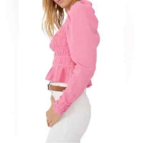 Free People pink aurora top - Picture 2 of 5